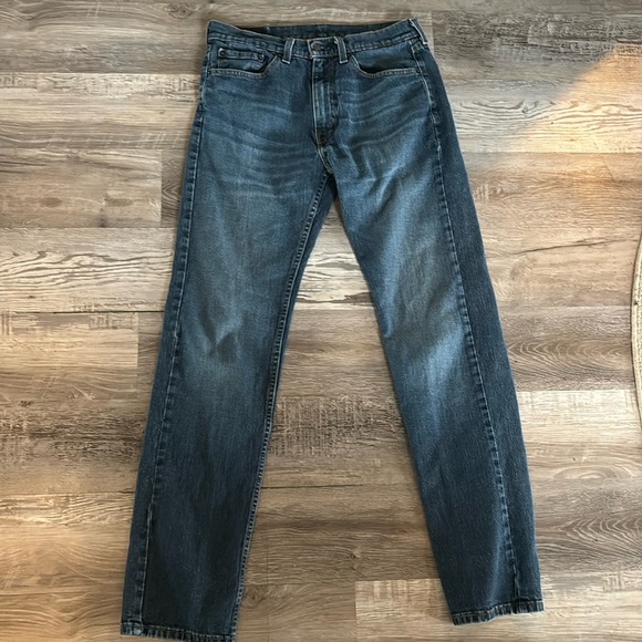 ♻️ Levi Strauss 505 Classic Fit Medium Wash Jeans 32x24 - Picture 8 of 11